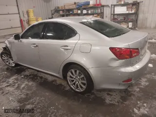 2008 Lexus IS 250 with VIN JTHCK262682026225, listed as a IAAI auction lot 41613114 with 1 mi miles. Bid and sale history available at carsss.com. Image 3.