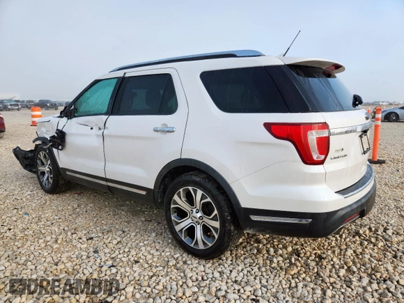 2019 Ford Explorer Limited with VIN 1FM5K7F8XKGA71847, listed as a Copart auction lot 60913055 with 89,329 mi miles and Salvage title. Bid and sale history available at DreamBid. Image 2.