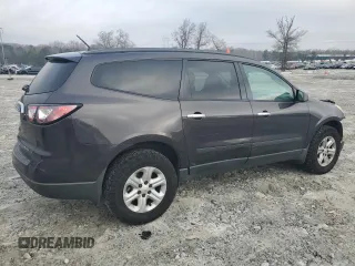2016 Chevrolet Traverse LS with VIN 1GNKRFEDXGJ268692, listed as a Copart auction lot 44037995 with 168,403 mi miles and Salvage Title. Bid and sale history available at carsss.com. Image 3.