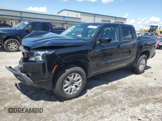 2023 Nissan Frontier SV with VIN 1N6ED1EK4PN666461, listed as a Copart auction lot 61725945 with 39,714 mi miles and Salvage title. Bid and sale history available at DreamBid. Image 1.