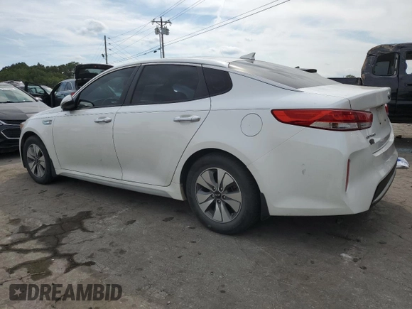 2017 Kia Optima Hybrid with VIN KNAGT4LC0H5008680, listed as a Copart auction lot 67204174 with 132,501 mi miles and Salvage Title. Bid and sale history available at carsss.com. Image 2.