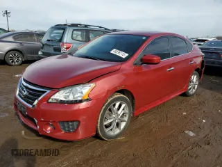 2014 Nissan Sentra SR with VIN 3N1AB7AP0EY311768, listed as a Copart auction lot 46536115 with 83,057 mi miles and Salvage Title. Bid and sale history available at DreamBid. Image 1.