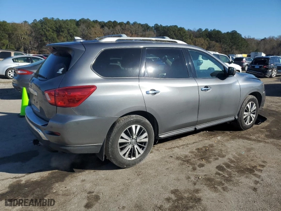 2020 Nissan Pathfinder S with VIN 5N1DR2ANXLC644181, listed as a Copart auction lot 85416464 with 134,275 mi miles and Salvage Title. Bid and sale history available at carsss.com. Image 3.