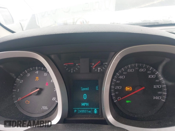 2012 Chevrolet Equinox 1LT z VIN 2GNALDEK2C1117317, wystawiony jako IAAI lot #42250460 z przebiegiem 249 931 mil mil oraz . Historia ofert i sprzedaży dostępna na DreamBid. Obrazek 7.