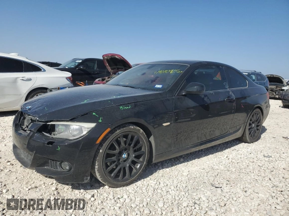 2011 BMW 3 Series 328i with VIN WBAKE3C52BE768746, listed as a Copart auction lot 49080925 with 132,457 mi miles and Salvage Title. Bid and sale history available at carsss.com. Image 1.