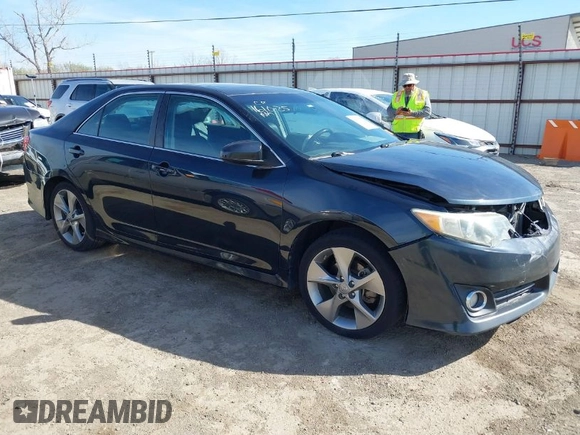 2014 Toyota Camry L with VIN 4T1BF1FK9EU866121, listed as a IAAI auction lot 41811757 with 99,251 mi miles. Bid and sale history available at carsss.com. Image 1.