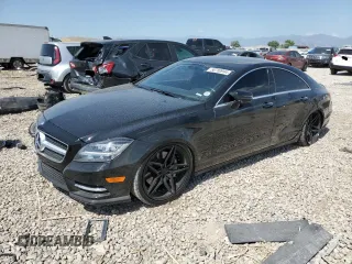 2014 Mercedes-Benz CLS-Class CLS 550 with VIN WDDLJ9BB2EA122573, listed as a Copart auction lot 58780994 with 89,767 mi miles and Salvage Title. Bid and sale history available at carsss.com. Image 1.