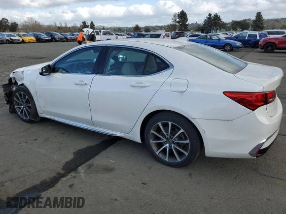 2018 Acura TLX Technology z VIN 19UUB2F50JA005898, wystawiony jako Copart lot #50837985 z przebiegiem 41 494 mil mil oraz Szkoda całkowita • Salvage title. Historia ofert i sprzedaży dostępna na DreamBid. Obrazek 2.