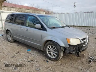 2015 Dodge Grand Caravan SXT with VIN 2C4RDGCG9FR566461, listed as a Copart auction lot 85642384 with 155,831 mi miles and Salvage Title. Bid and sale history available at DreamBid. Image 4.