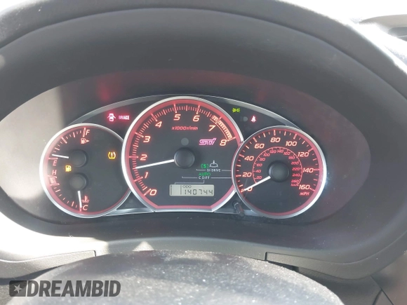 2013 Subaru WRX WRX STI z VIN JF1GV8J63DL011991, wystawiony jako IAAI lot #42608749 z przebiegiem 140 744 mil mil oraz . Historia ofert i sprzedaży dostępna na DreamBid. Obrazek 7.