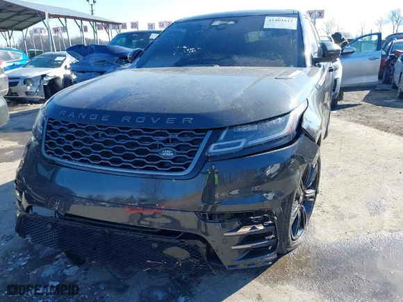 2022 Land Rover Range Rover Velar R-Dynamic S with VIN SALYT2EX7NA331292, listed as a IAAI auction lot 41401611 with 30,134 mi miles. Bid and sale history available at carsss.com. Image 6.