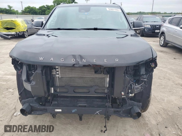 2022 Jeep Wagoneer Series II with VIN 1C4SJVBT4NS114508, listed as a Copart auction lot 55601995 with 39,433 mi miles and Salvage Title. Bid and sale history available at DreamBid. Image 5.