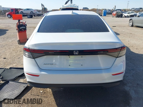 2023 Honda Accord LX with VIN 1HGCY1F25PA025471, listed as a IAAI auction lot 41763210 with 55,993 mi miles and . Bid and sale history available at carsss.com. Image 16.