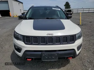 2020 Jeep Compass Trailhawk with VIN 3C4NJDDB5LT195235, listed as a Copart auction lot 62344635 with 65,378 mi miles and Salvage title. Bid and sale history available at DreamBid. Image 5.