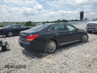 2015 Hyundai Equus Signature z VIN KMHGH4JH0FU098348, wystawiony jako Copart lot #58445284 z przebiegiem Nie podano mil oraz Szkoda całkowita • Salvage title. Historia ofert i sprzedaży dostępna na DreamBid. Obrazek 3.