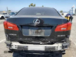 2006 Lexus IS 250 z VIN JTHBK262065021755, wystawiony jako Copart lot #57726395 z przebiegiem 167 388 mil mil oraz Czysty tytuł • Clean title. Historia ofert i sprzedaży dostępna na DreamBid. Obrazek 6.