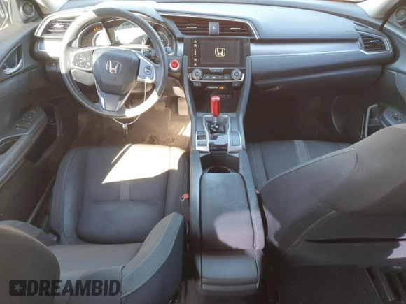 2017 Honda Civic EX-T with VIN 2HGFC1E32HH630878, listed as a Copart auction lot 83703104 with 93,221 mi miles and Salvage Title. Bid and sale history available at DreamBid. Image 8.