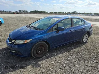 2015 Honda Civic LX with VIN 19XFB2F50FE033003, listed as a Copart auction lot 52004115 with 127,994 mi miles and Clean Title. Bid and sale history available at DreamBid. Image 1.