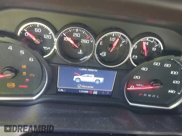 2021 Chevrolet Silverado 1500 LT Trail Boss with VIN 1GCPYFED3MZ132225, listed as a IAAI auction lot 41743419 with 125,088 mi miles and . Bid and sale history available at DreamBid. Image 7.
