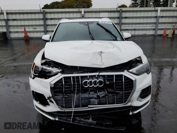 2019 Audi Q3 Premium with VIN WA1AECF32K1073242, listed as a Copart auction lot 46580165 with 65,212 mi miles and Non Repairable. Bid and sale history available at carsss.com. Image 5.