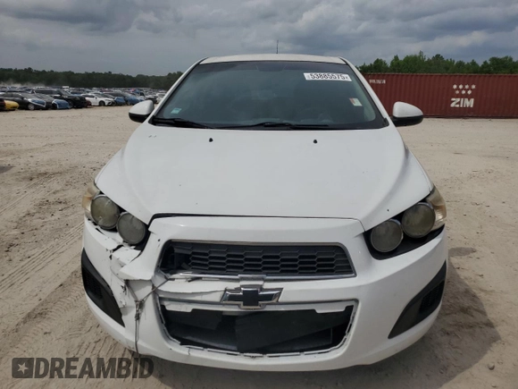 2013 Chevrolet Sonic LS with VIN 1G1JA6SH9D4161803, listed as a Copart auction lot 53885575 with 159,420 mi miles and Clean title. Bid and sale history available at DreamBid. Image 5.