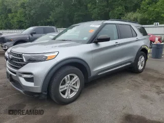 2023 Ford Explorer XLT z VIN 1FMSK8DH0PGA04144, wystawiony jako Copart lot #62163615 z przebiegiem 63 965 mil mil oraz Szkoda całkowita • Salvage title. Historia ofert i sprzedaży dostępna na DreamBid. Obrazek 1.