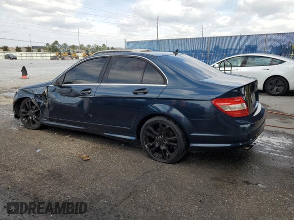 2010 Mercedes-Benz C 300 Sport with VIN WDDGF5EB6AF377053, listed as a Copart auction lot 55107705 with 202,956 mi miles and Salvage Title. Bid and sale history available at DreamBid. Image 2.