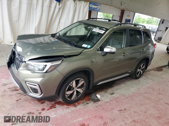 2021 Subaru Forester Touring with VIN JF2SKAXC1MH481717, listed as a Copart auction lot 64078355 with 62,104 mi miles and Salvage title. Bid and sale history available at DreamBid. Image 1.