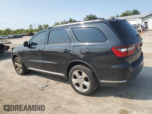 2015 Dodge Durango Limited with VIN 1C4RDJDG8FC810900, listed as a Copart auction lot 70582914 with 143,972 mi miles and Clean title. Bid and sale history available at DreamBid. Image 2.