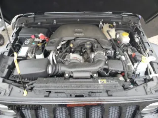 2020 Jeep Wrangler Unlimited Sport S with VIN 1C4HJXDG7LW170227, listed as a Copart auction lot 54739265 with 54,016 mi miles and Salvage title. Bid and sale history available at DreamBid. Image 12.