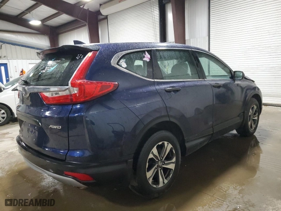 2019 Honda CR-V LX with VIN 2HKRW6H37KH217994, listed as a Copart auction lot 52595475 with 60,659 mi miles and Salvage Title. Bid and sale history available at carsss.com. Image 3.