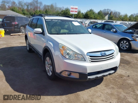 2010 Subaru Outback Premium with VIN 4S4BRCGCXA1349352, listed as a IAAI auction lot 42108266 with Not provided miles and . Bid and sale history available at DreamBid. Image 1.