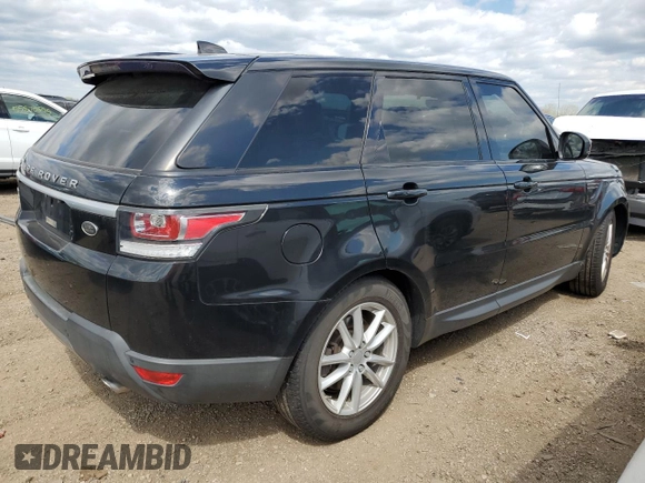 2017 Land Rover Range Rover Sport SE with VIN SALWG2FV3HA162725, listed as a Copart auction lot 56006925 with 134,296 mi miles and Clean title. Bid and sale history available at DreamBid. Image 3.