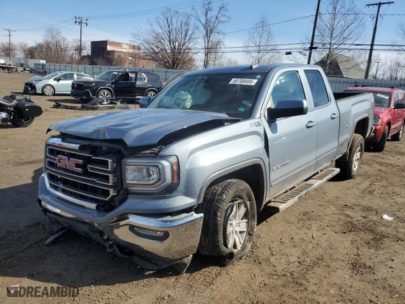 2016 GMC Sierra 1500 SLE with VIN 1GTV2MEC3GZ274955, listed as a Copart auction lot 50700485 with 0 mi miles and Salvage Title. Bid and sale history available at carsss.com. Image 1.