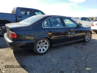 2003 BMW 5 Series 525iA with VIN WBADT43463GY98868, listed as a Copart auction lot 82970363 with 284,039 mi miles and Clean Title. Bid and sale history available at carsss.com. Image 3.