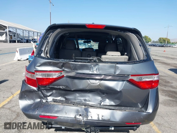 2011 Honda Odyssey EX-L with VIN 5FNRL5H64BB070836, listed as a IAAI auction lot 42520878 with 162,316 mi miles and . Bid and sale history available at DreamBid. Image 16.