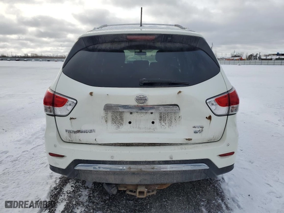 2015 Nissan Pathfinder SL with VIN 5N1AR2MM4FC717040, listed as a Copart auction lot 83572274 with 249,156 mi miles and Salvage Title. Bid and sale history available at carsss.com. Image 6.
