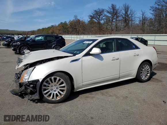 2010 Cadillac CTS Premium with VIN 1G6DS5EV2A0137314, listed as a Copart auction lot 53671965 with Not provided miles and Salvage title. Bid and sale history available at DreamBid. Image 1.