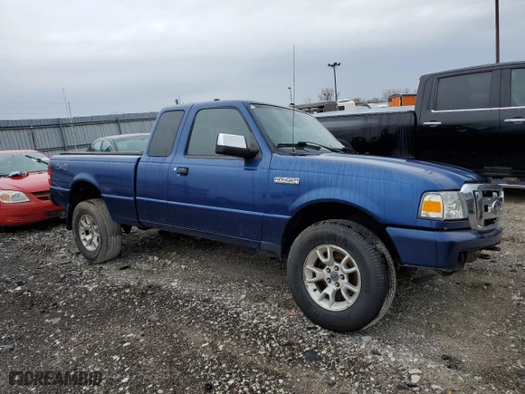2010 Ford Ranger XLT with VIN 1FTLR4FE3APA70565, listed as a Copart auction lot 52052535 with 155,577 mi miles and Salvage Title. Bid and sale history available at carsss.com. Image 4.