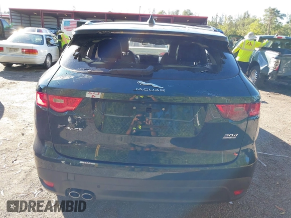 2018 Jaguar F-Pace with VIN SADCL2FN4JA260498, listed as a IAAI auction lot 41130261 with 128,313 mi miles and . Bid and sale history available at DreamBid. Image 16.
