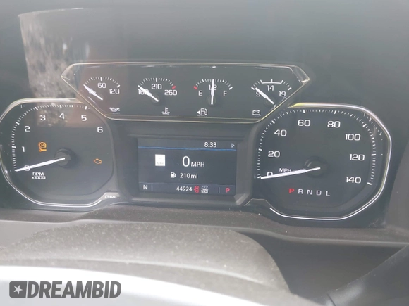 2022 GMC Sierra 1500 SLT with VIN 3GTU9DEL0NG132163, listed as a IAAI auction lot 42209503 with 44,924 mi miles and . Bid and sale history available at DreamBid. Image 7.