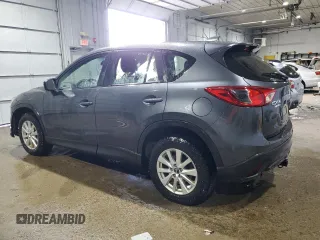 2015 Mazda CX-5 Sport with VIN JM3KE4BY0F0513835, listed as a Copart auction lot 43627295 with 131,258 mi miles and Salvage Title. Bid and sale history available at carsss.com. Image 2.