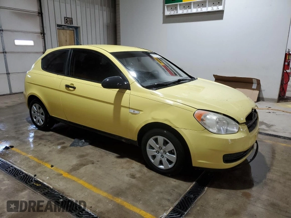 2008 Hyundai Accent GS with VIN KMHCM36C58U061106, listed as a Copart auction lot 51211165 with 249,106 mi miles and Salvage Title. Bid and sale history available at carsss.com. Image 4.