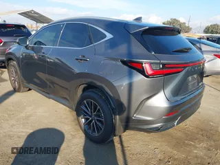 2025 Lexus NX with VIN 2T2GDCAZ4SC021181, listed as a IAAI auction lot 40977260 with 1,540 mi miles. Bid and sale history available at carsss.com. Image 3.