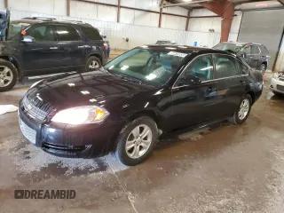 2013 Chevrolet Impala LS with VIN 2G1WF5E32D1263487, listed as a Copart auction lot 54415835 with 71,752 mi miles and Clean Title. Bid and sale history available at DreamBid. Image 1.