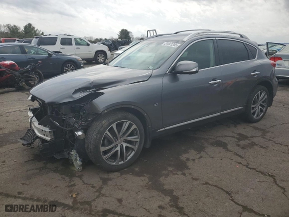 2016 Infiniti QX50 with VIN JN1BJ0RR3GM265315, listed as a Copart auction lot 51841255 with 119,653 mi miles and Salvage Title. Bid and sale history available at carsss.com. Image 1.