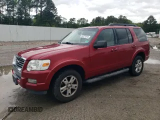 2010 Ford Explorer XLT with VIN 1FMEU6DE5AUA68805, listed as a Copart auction lot 55721075 with 201,990 mi miles and Salvage title. Bid and sale history available at DreamBid. Image 1.