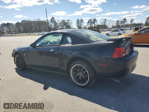 2004 Ford Mustang Standard with VIN 1FAFP40654F198374, listed as a Copart auction lot 47961255 with 0 mi miles and Salvage Title. Bid and sale history available at carsss.com. Image 2.
