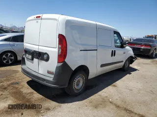 2018 Ram ProMaster City Cargo Tradesman with VIN ZFBERFABXJ6K67498, listed as a Copart auction lot 54472245 with 146,763 mi miles and Salvage Title. Bid and sale history available at DreamBid. Image 3.
