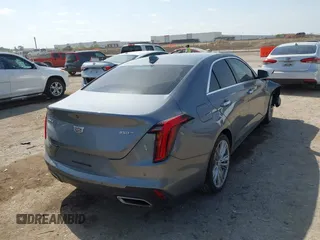 2022 Cadillac CT4 Premium Luxury z VIN 1G6DB5RK6N0118383, wystawiony jako IAAI lot #42042326 z przebiegiem 56 310 mil mil oraz . Historia ofert i sprzedaży dostępna na DreamBid. Obrazek 4.